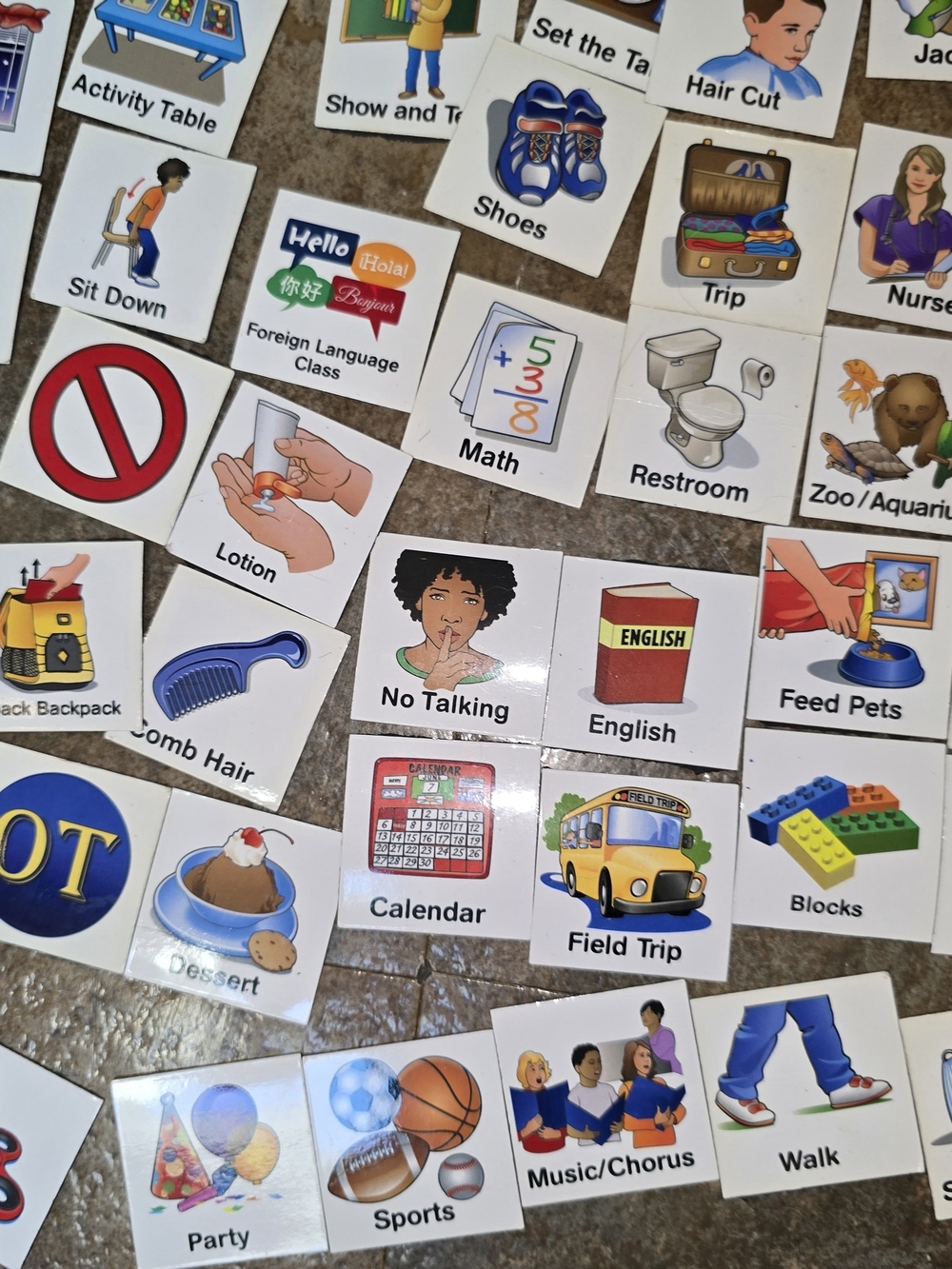 Visual Schedule Routine Cards for Kids Magnets not Complete - Picture 9 of 10
